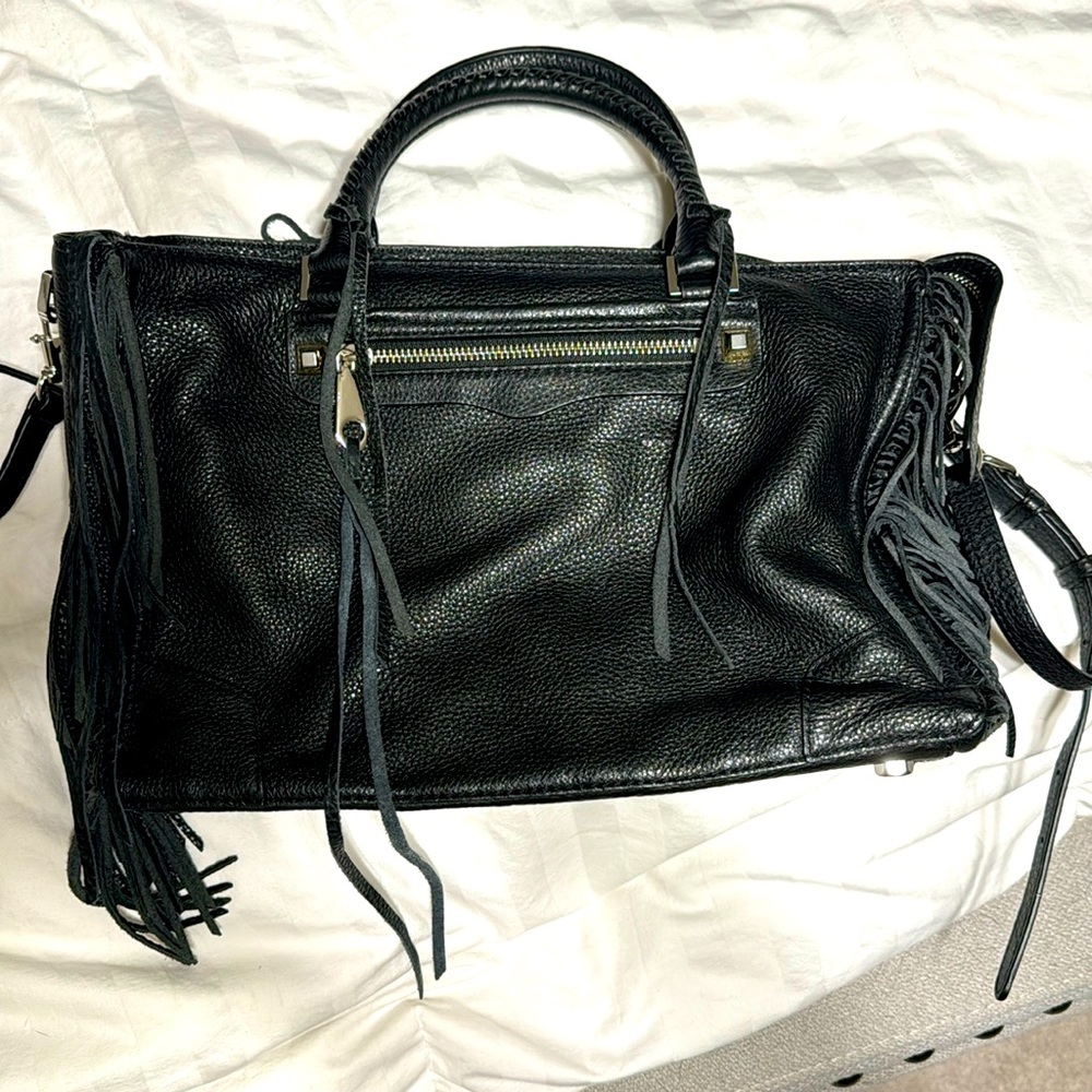 Rebecca Minkoff satchel with fringe
